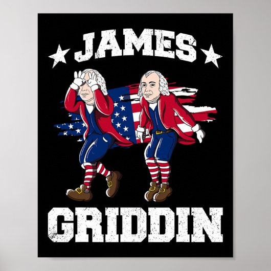 4 juli James Madison Griddy James Griddin 1 Poster (Voorkant)