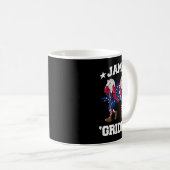 4 juli James Madison Griddy James Griddin Koffiemok (Voorkant rechts)