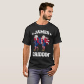 4 juli James Madison Griddy James Griddin T-shirt (Voorkant volledig)