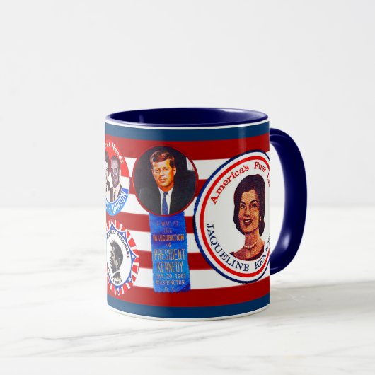 4 juli JFK Mok (Voorkant rechts)