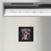 4 juli Joe Biden God Save The Queen Stand Wit Magneet (Insitu (Vaatwasser))