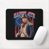 4 juli Joe Biden God Save The Queen Stand Wit Muismat (Met muis)