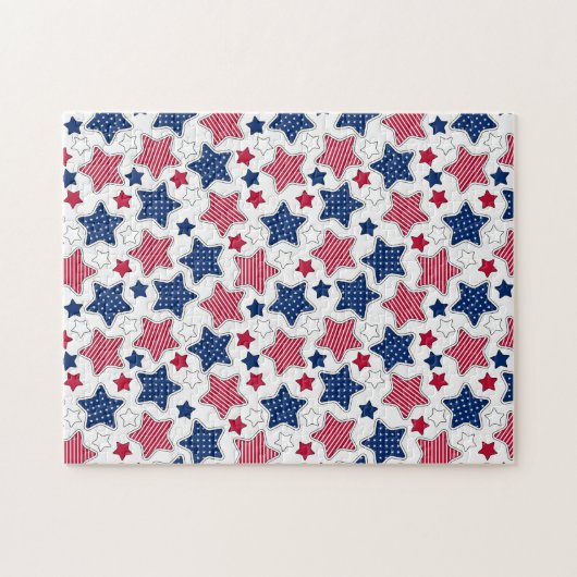 4 juli jongstleden puzzle legpuzzel (Horizontaal)