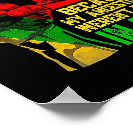 4 juli juni 1865 omdat mijn voorouders poster (Hoek)