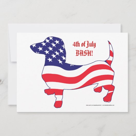 4 juli kaart (Voorkant)