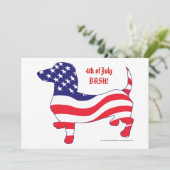 4 juli kaart (Staand voorkant)