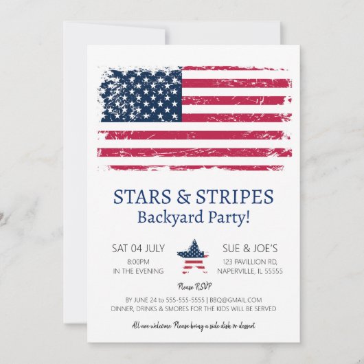 4 juli kaart (Voorkant)