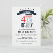 4 juli kaart (Staand voorkant)