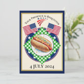 4 juli kaart (Staand voorkant)