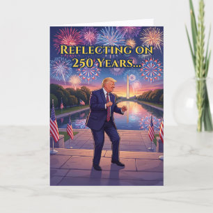 4 juli kaart Grappige Trump kaart