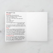 4 juli kaart met ananascake en recept (Binnen)