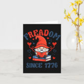 4 juli kabouter vuurwerk Vrijheid Boek Kaart (Gele Bloem)
