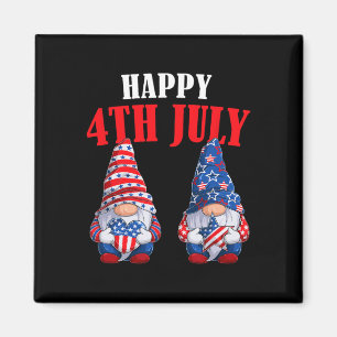 4 juli kabouters Amerika Onafhankelijkheidsdag Pat Magneet