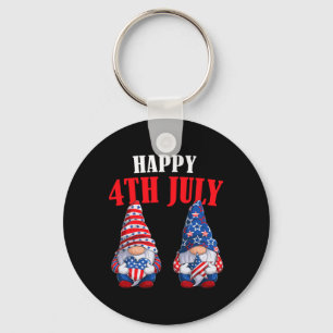 4 juli kabouters Amerika Onafhankelijkheidsdag Pat Sleutelhanger