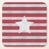 4 juli kartonnen onderzetters (Voorkant)