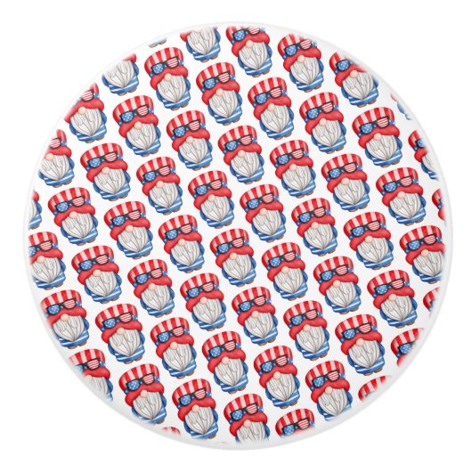 4 juli keramische knop (Voorkant)