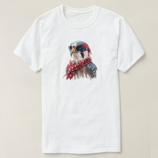 4 juli Kestrel T-shirt (Design voorkant)