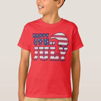 4 juli Kinder Rood T-shirt