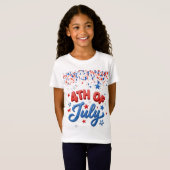 4 juli kinder T-shirt (Voorkant volledig)