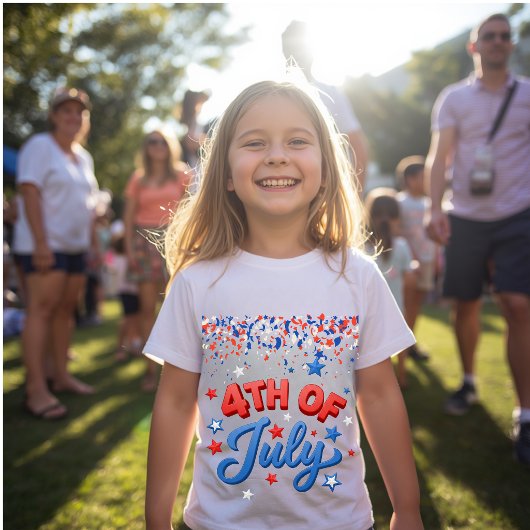 4 juli kinder T-shirt
