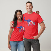 4 juli Kitty Cats T-shirt (Unisex)