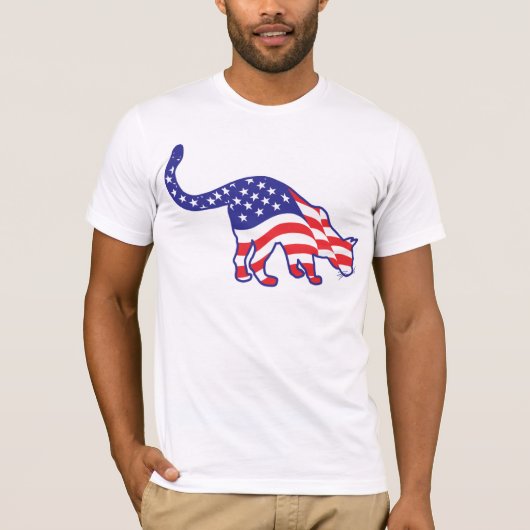 4 juli Kitty Cats T-shirt (Voorkant)