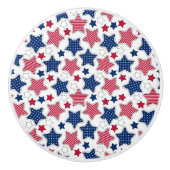 4 juli Knob Keramische Knop (Voorkant)