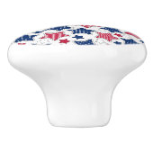 4 juli Knob Keramische Knop (Zijkant)