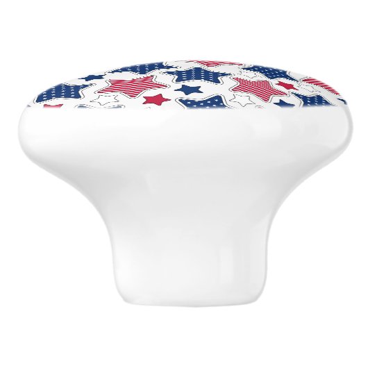 4 juli Knob Keramische Knop (Zijkant)