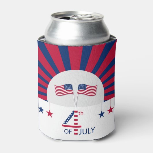 4 juli Koelbox Blikjeskoeler (Blikje Voorkant)