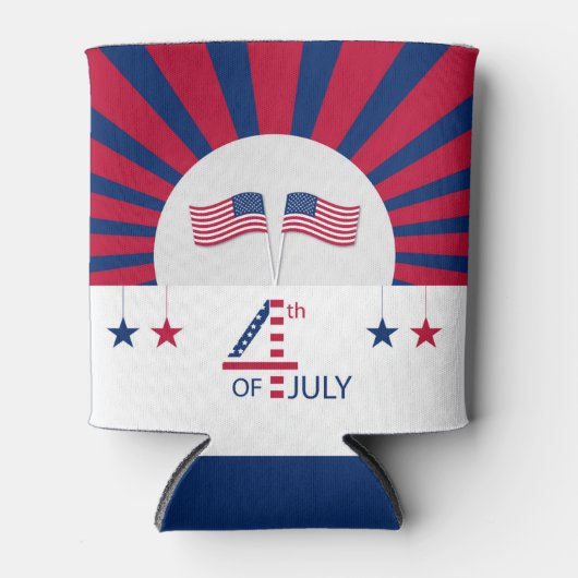 4 juli Koelbox Blikjeskoeler (Voorkant)