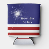 4 juli  Koelbox met Sparkler Blikjeskoeler (Voorkant)