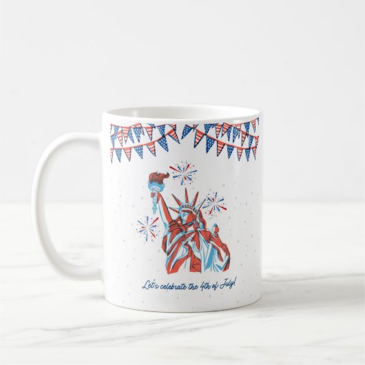 4 juli koffiemok (Links)