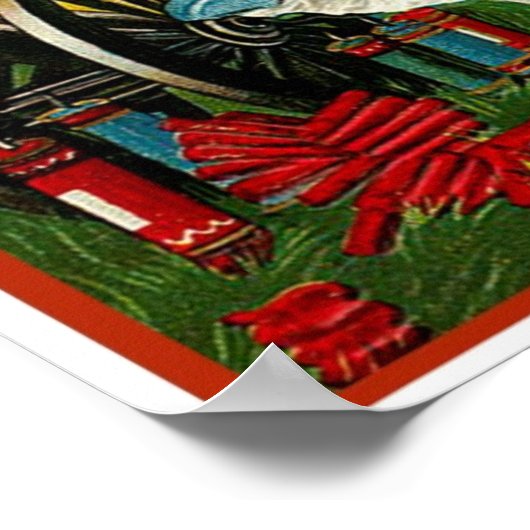 4 juli -  kunst - Poster (Hoek)