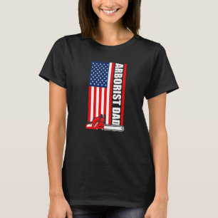 4 juli kunstenaar Pap Boom Klikzaag Ame T-shirt