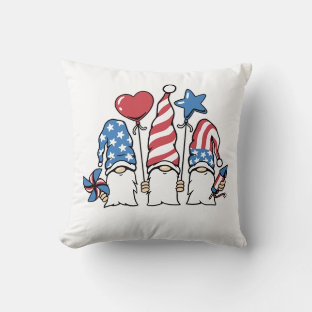 4 juli kussen (Voorkant)
