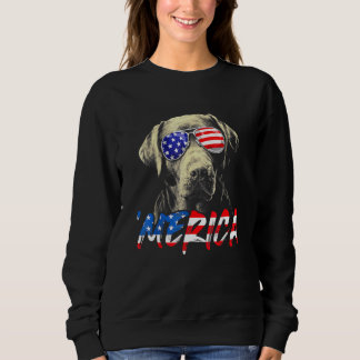 4 juli Labrador Retriever Merica American Fla Trui