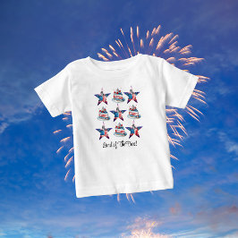 4 juli "Land of the Free" T-shirt