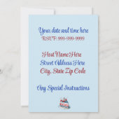 4 Juli "Land van de Vrije" Uitnodiging (Achterkant)