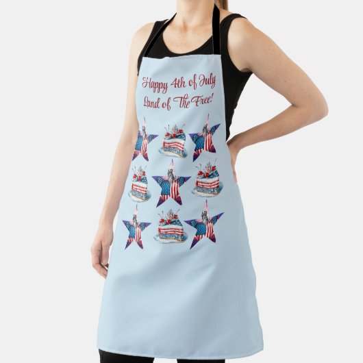 4 Juli "Land van het Vrije" Schort (Insitu)