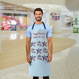 4 Juli "Land van het Vrije" Schort