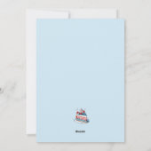 4 Juli "Land van het Vrije" Wenskaart Feestdagenkaart (Achterkant)