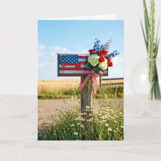 4 juli Landelijke Brievenbus Kaart (Voorkant)