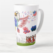 4 juli latte mok (Rechterhoek)