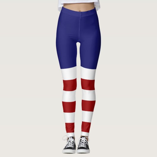 4 juli Leggings (Voorkant)