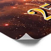 4 juli Liberty Torch Vuurwerk VS 250e Poster (Hoek)