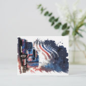 4 juli Mac Truck-Briefkaart Briefkaart (Staand voorkant)
