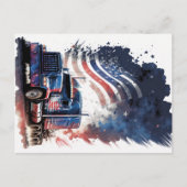 4 juli Mac Truck-Briefkaart Briefkaart (Voorkant)