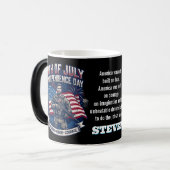 4 juli magische mok (Voorkant links)
