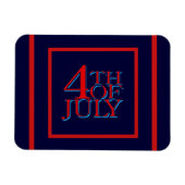 4 juli - magneet (Horizontaal)